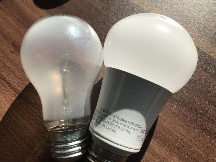白熱電球　LED電球
